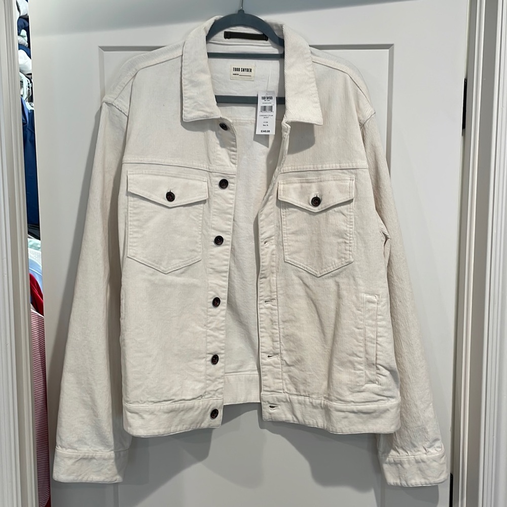 Todd Snyder Corduroy Dylan Jacket New with Tags XL